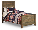 Trinell Brown Twin Panel Bed from Ashley Furniture - Luna Furniture