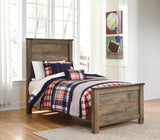 Trinell Brown Twin Panel Bed from Ashley Furniture - Luna Furniture