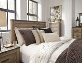 Trinell Brown Queen Panel Bed from Ashley Furniture - Luna Furniture