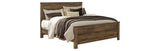 Trinell King Panel Bed with Dresser in Brown from Ashley Furniture - Luna Furniture