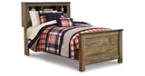 Trinell Brown Twin Bookcase Panel Bed from Ashley Furniture - Luna Furniture
