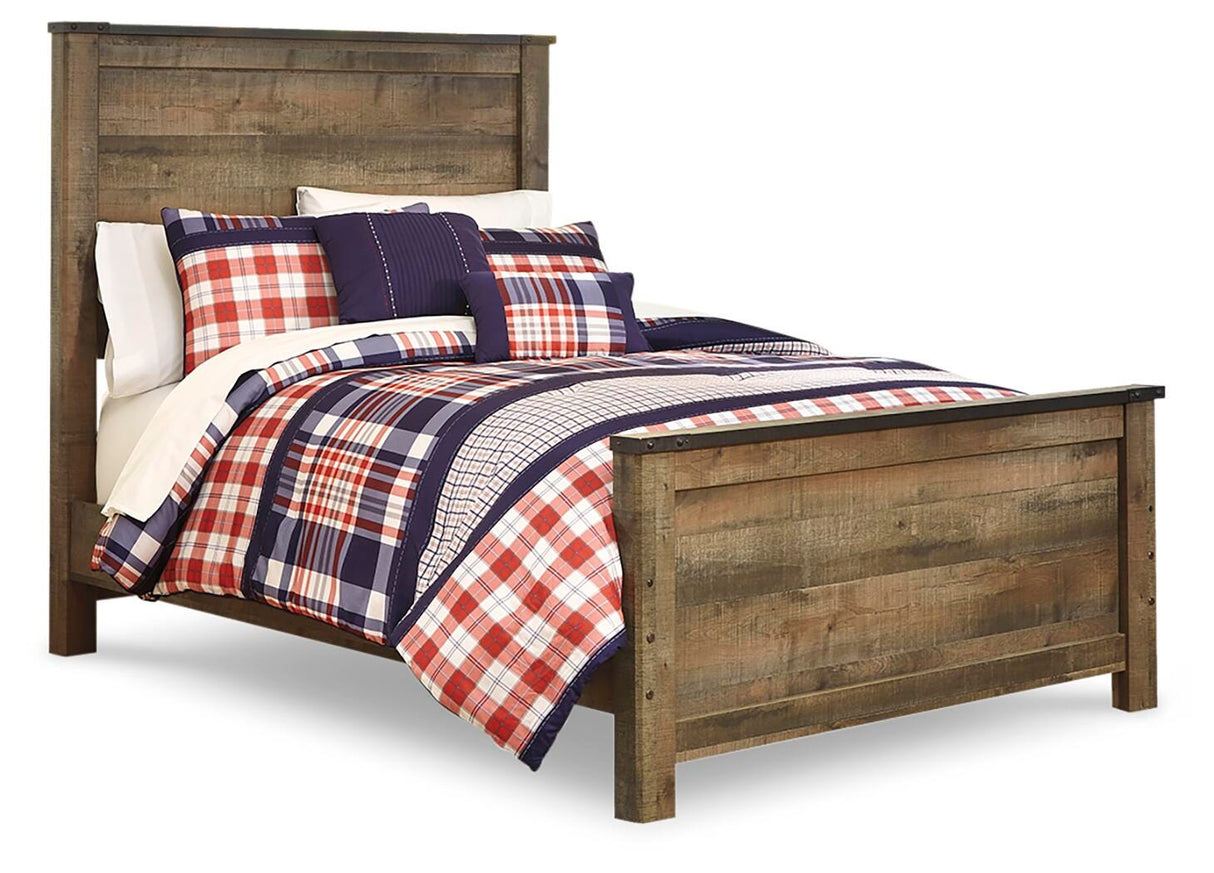 Trinell Brown Full Panel Bed from Ashley - Luna Furniture