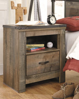 Trinell Brown Nightstand from Ashley Furniture - Luna Furniture