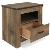 Trinell Brown Nightstand from Ashley Furniture - Luna Furniture