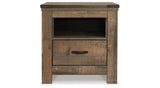 Trinell Brown Nightstand from Ashley Furniture - Luna Furniture