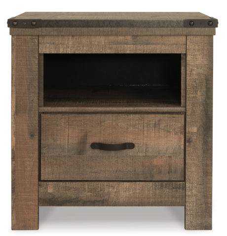 Trinell Brown Nightstand from Ashley Furniture - Luna Furniture