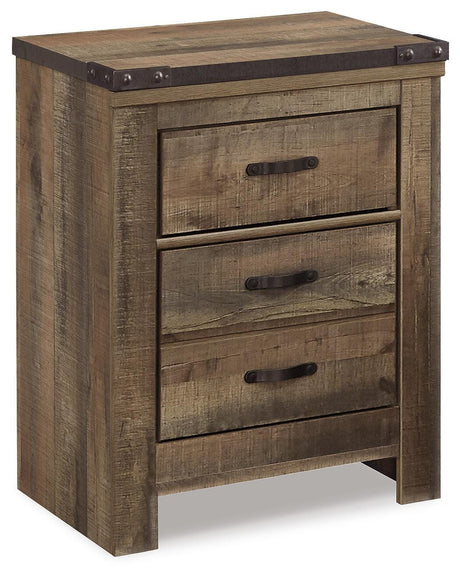 Trinell Brown Nightstand from Ashley - Luna Furniture