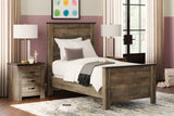 Trinell Brown Twin Panel Bed from Ashley Furniture - Luna Furniture