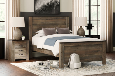 Trinell Brown Full Panel Bed from Ashley Furniture - Luna Furniture