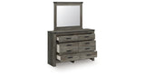 Frandern Queen Bookcase Bed, Dresser and Mirror from Ashley - Luna Furniture