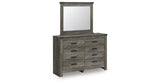 Frandern Gray Dresser and Mirror from Ashley Furniture - Luna Furniture