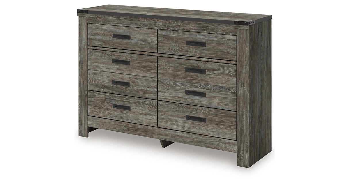 Frandern Gray Dresser from Ashley Furniture - Luna Furniture