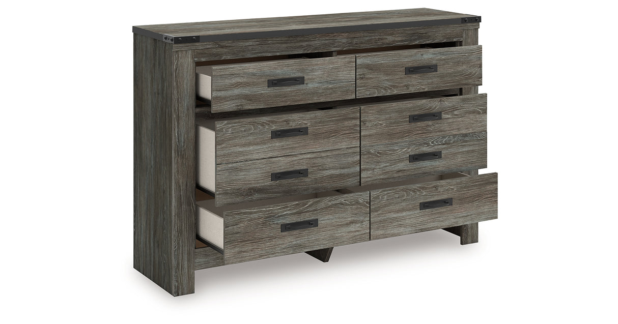 Frandern Gray Dresser from Ashley Furniture - Luna Furniture