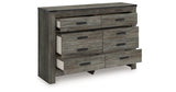 Frandern Gray Dresser from Ashley Furniture - Luna Furniture