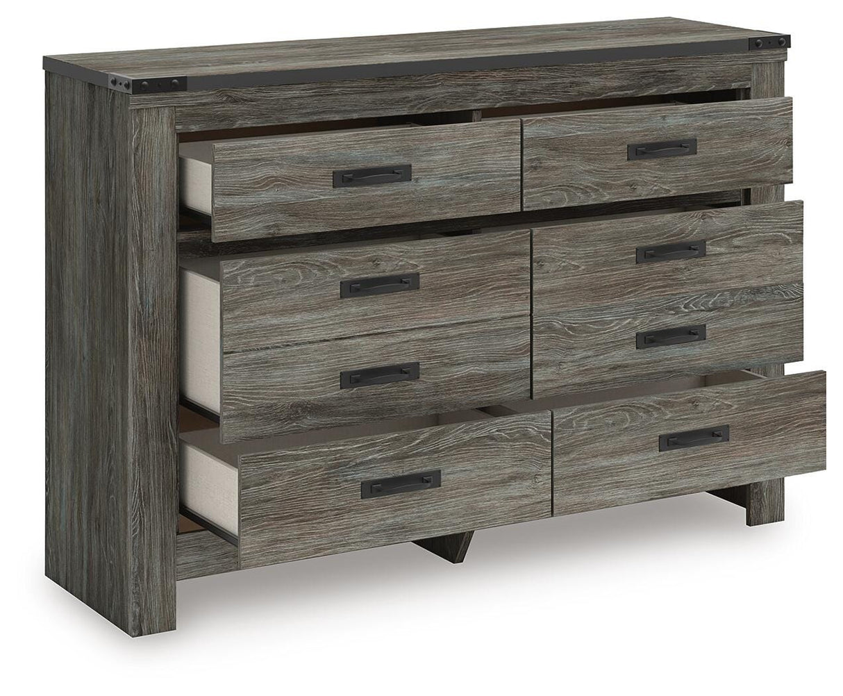Frandern Gray Dresser from Ashley Furniture - Luna Furniture