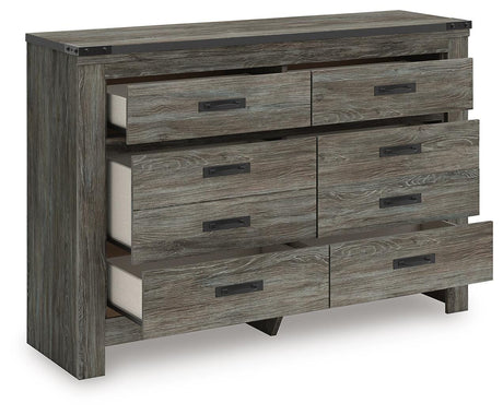 Frandern Gray Dresser from Ashley - Luna Furniture