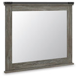 Frandern Gray Bedroom Mirror (Mirror Only) from Ashley Furniture - Luna Furniture
