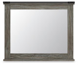 Frandern Gray Bedroom Mirror (Mirror Only) from Ashley Furniture - Luna Furniture