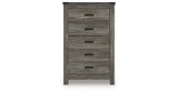 Frandern Gray Chest of Drawers from Ashley Furniture - Luna Furniture