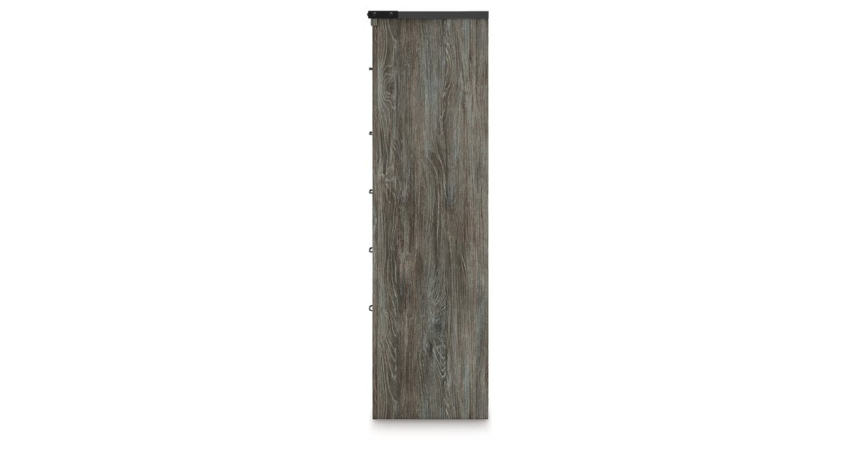 Frandern Gray Chest of Drawers from Ashley Furniture - Luna Furniture