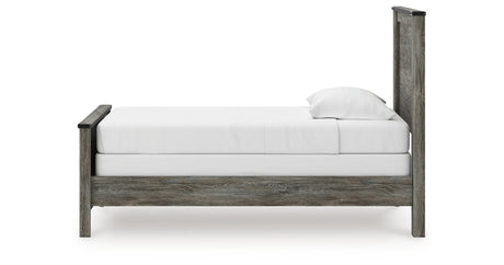 Frandern Twin Panel Bed, Dresser and Mirror from Ashley Furniture - Luna Furniture
