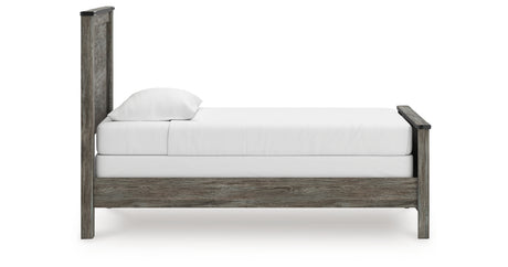 Frandern Twin Panel Bed, Dresser and Mirror from Ashley Furniture - Luna Furniture