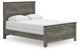 Frandern Black/Gray Twin Panel Bed