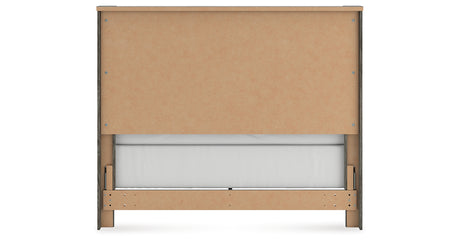 Frandern Queen Panel Bed, Dresser, Mirror, Chest and 2 Nightstands from Ashley Furniture - Luna Furniture