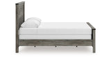 Frandern Black/Gray Queen Panel Bed from Ashley Furniture - Luna Furniture