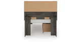 Frandern Twin Bookcase Bed with Storage, Dresser and Mirror from Ashley - Luna Furniture