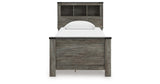 Frandern Twin Bookcase Bed with Storage, Dresser and Mirror from Ashley - Luna Furniture