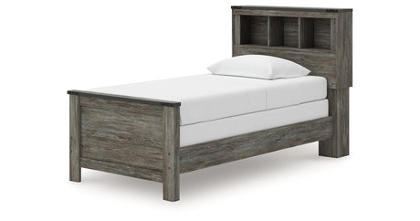 Frandern Twin Bookcase Bed, Dresser and Mirror from Ashley - Luna Furniture
