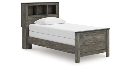 Frandern Twin Bookcase Bed, Dresser and Mirror from Ashley - Luna Furniture