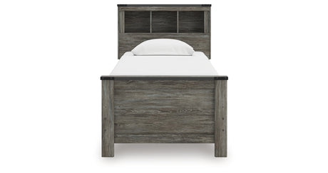 Frandern Twin Bookcase Bed, Dresser and Mirror from Ashley - Luna Furniture