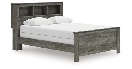 Frandern Queen Bookcase Bed, Dresser and Mirror from Ashley - Luna Furniture