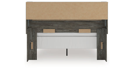 Frandern Queen Bookcase Bed, Dresser and Mirror from Ashley - Luna Furniture