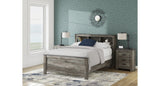 Frandern Queen Bookcase Bed, Dresser and Mirror from Ashley - Luna Furniture