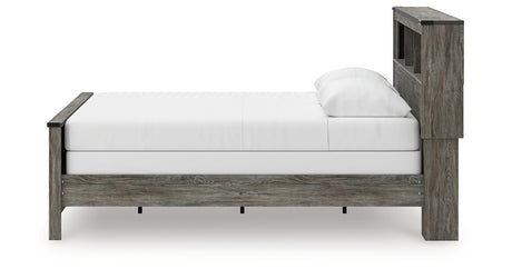 Frandern Queen Bookcase Bed, Dresser and Mirror from Ashley - Luna Furniture