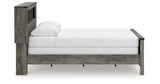 Frandern Queen Bookcase Bed, Dresser and Mirror from Ashley - Luna Furniture
