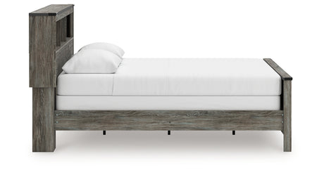 Frandern Queen Bookcase Bed, Dresser and Mirror from Ashley - Luna Furniture