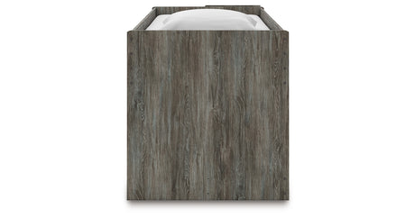 Frandern Gray Twin Loft Bed from Ashley - Luna Furniture