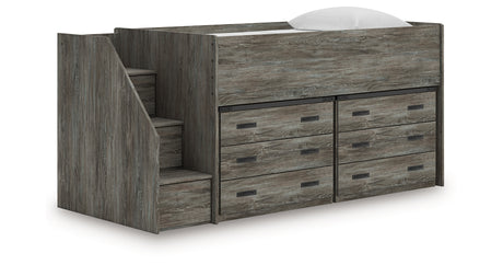 Frandern Twin Loft Bed with Drawer Storage from Ashley - Luna Furniture