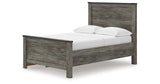 Frandern Gray Full Storage Platform Bed with 2 Drawers from Ashley Furniture - Luna Furniture