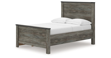 Frandern Gray Full Storage Platform Bed with 2 Drawers from Ashley Furniture - Luna Furniture