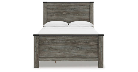 Frandern Gray Full Storage Platform Bed with 2 Drawers from Ashley Furniture - Luna Furniture