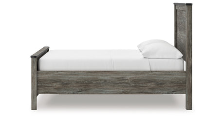 Frandern Gray Full Storage Platform Bed with 2 Drawers from Ashley Furniture - Luna Furniture