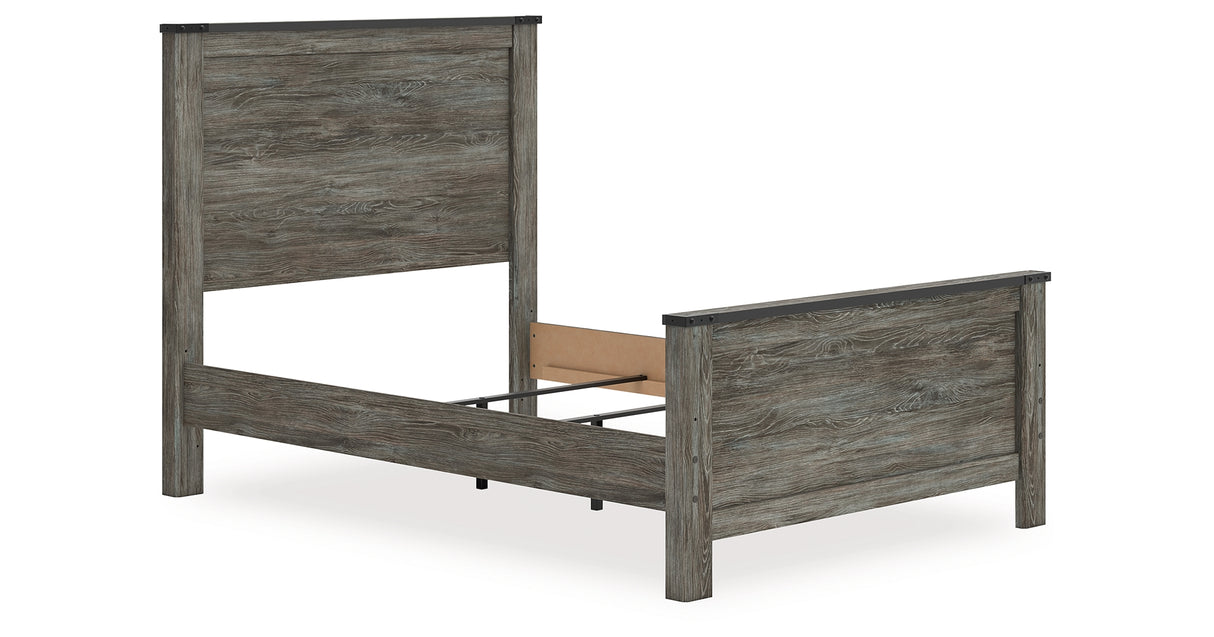 Frandern Full Panel Bed, Dresser and Mirror from Ashley Furniture - Luna Furniture
