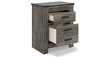 Frandern Gray Nightstand from Ashley Furniture - Luna Furniture