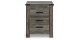 Frandern Gray Nightstand from Ashley Furniture - Luna Furniture