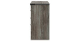 Frandern Gray Nightstand from Ashley Furniture - Luna Furniture